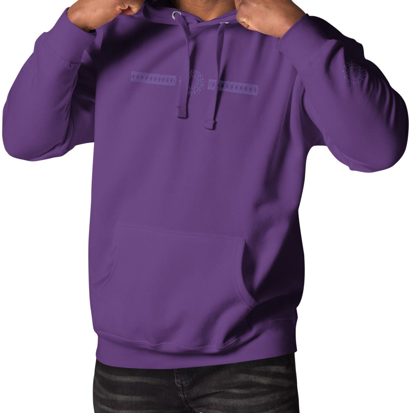 "Batok" Royalty Stealth Hoodie Purple