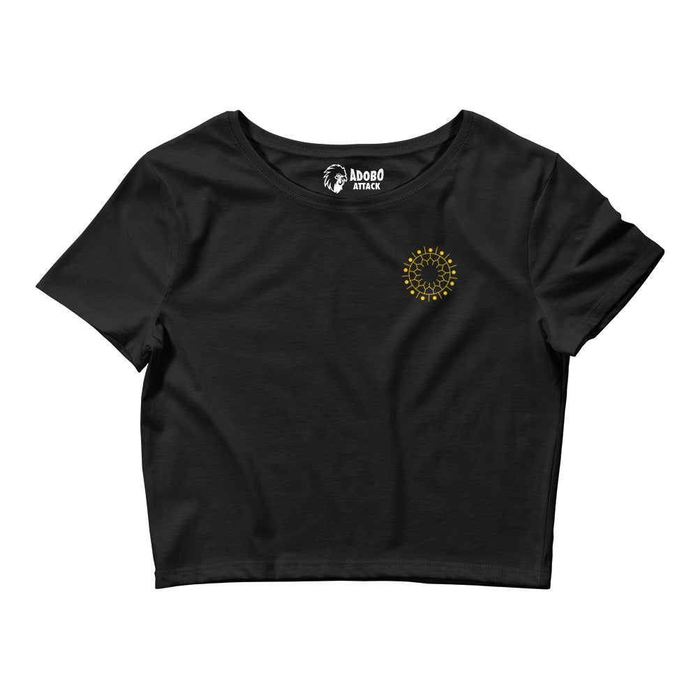 "Batok" Sun and Moon Women’s Crop Tee